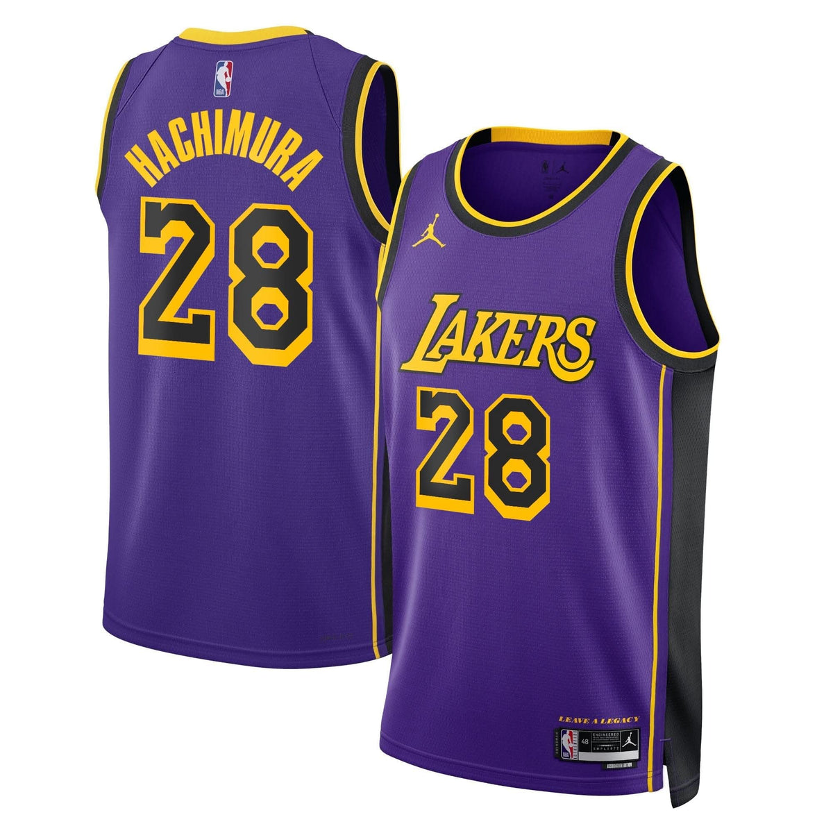Los Angeles Lakers Swingman Jersey - Stitched