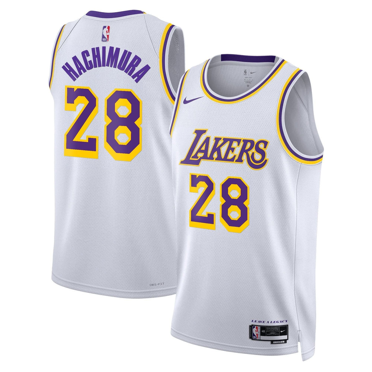 Los Angeles Lakers Swingman Jersey - Stitched