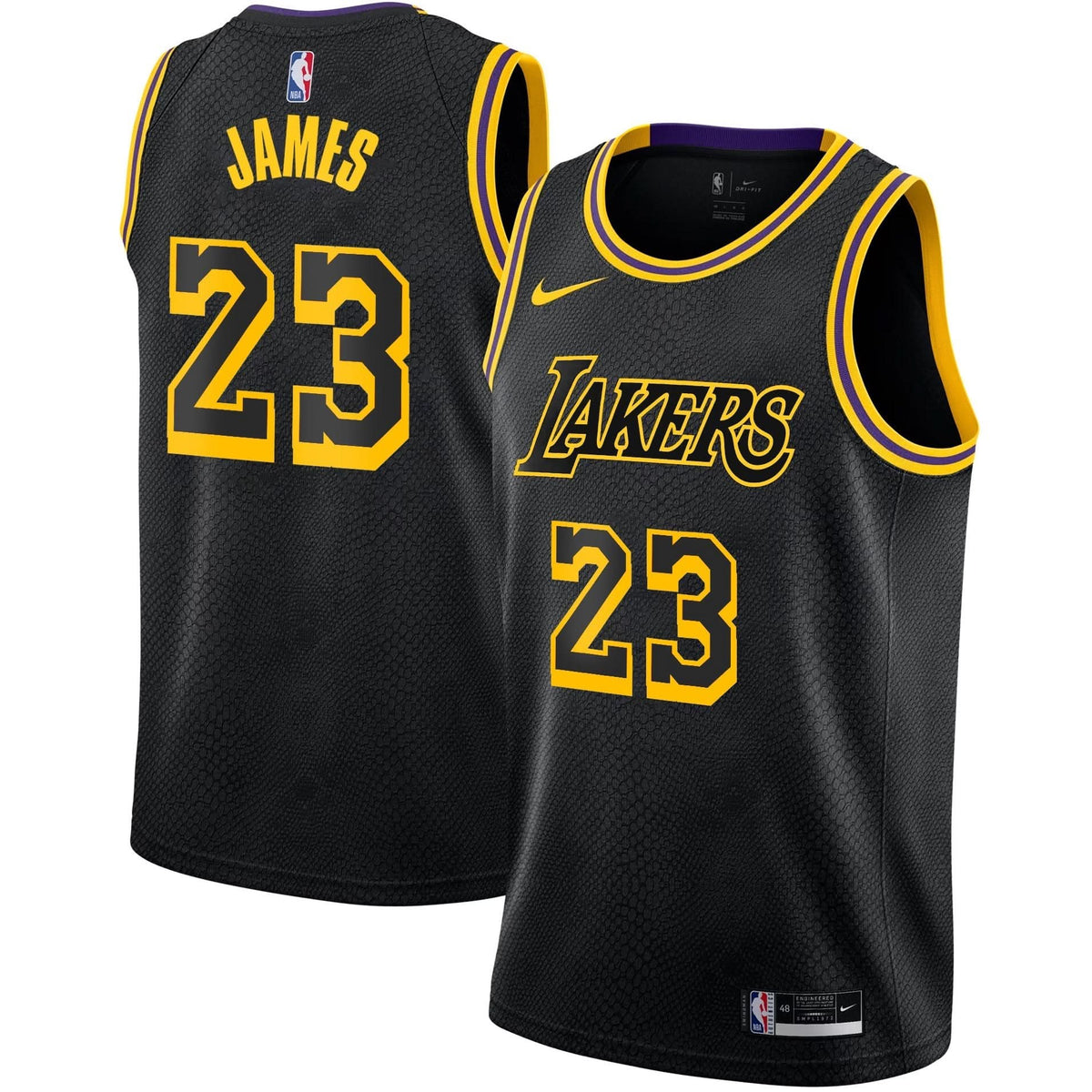 Los Angeles Lakers Swingman Jersey - Stitched