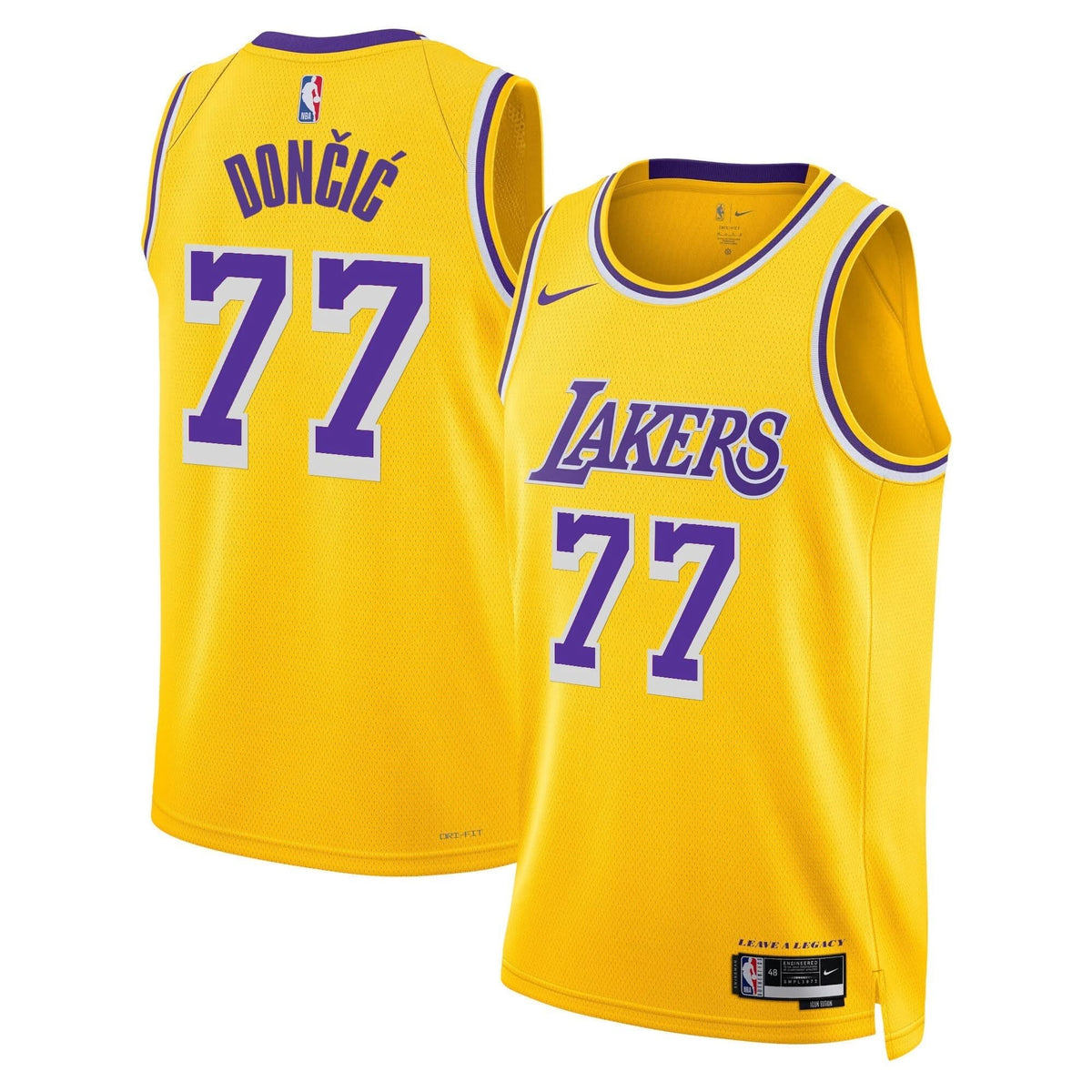 Los Angeles Lakers Swingman Jersey - Stitched