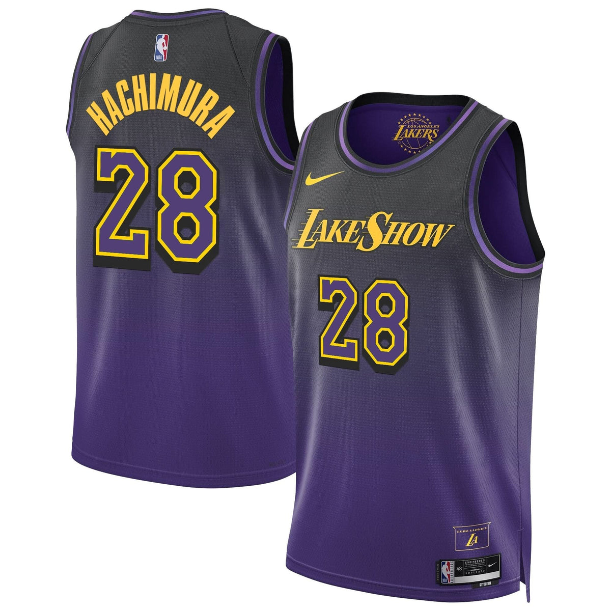 Los Angeles Lakers Swingman Jersey - Stitched