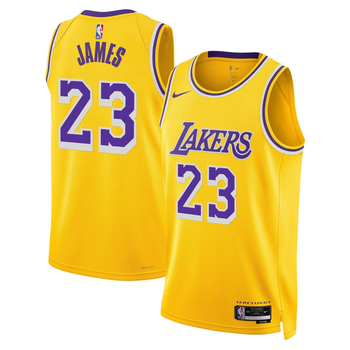 Los Angeles Lakers Swingman Jersey - Stitched