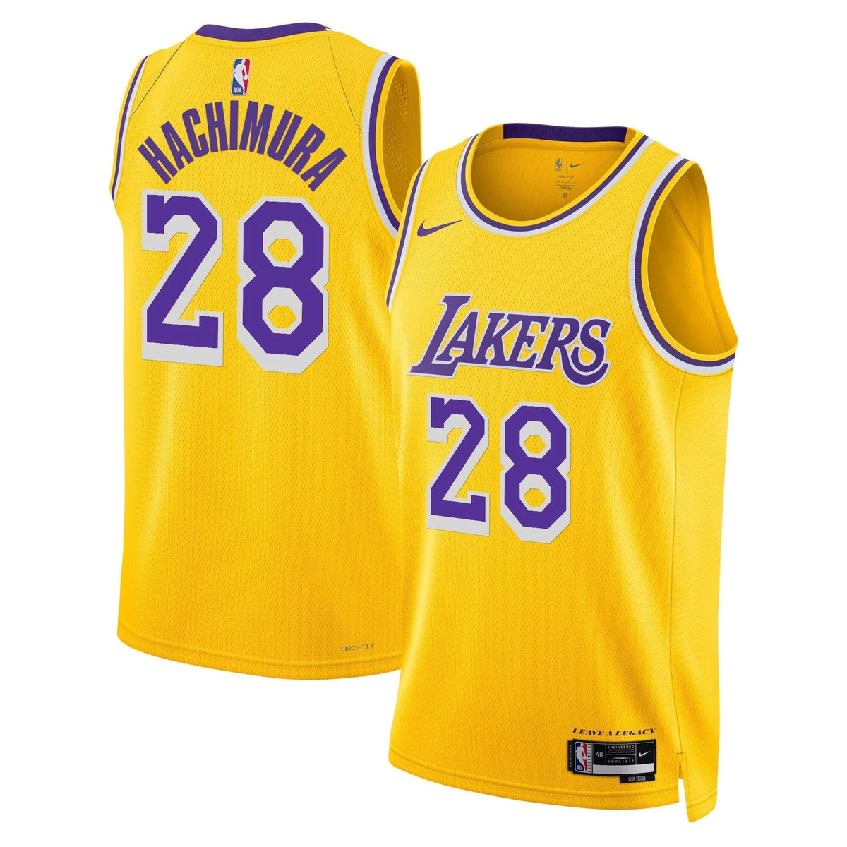 Los Angeles Lakers Swingman Jersey - Stitched