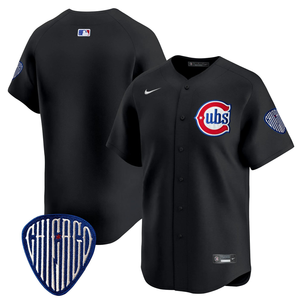 Chicago Cubs Blue Alternate Vapor Premier Limited Jersey - Stitched