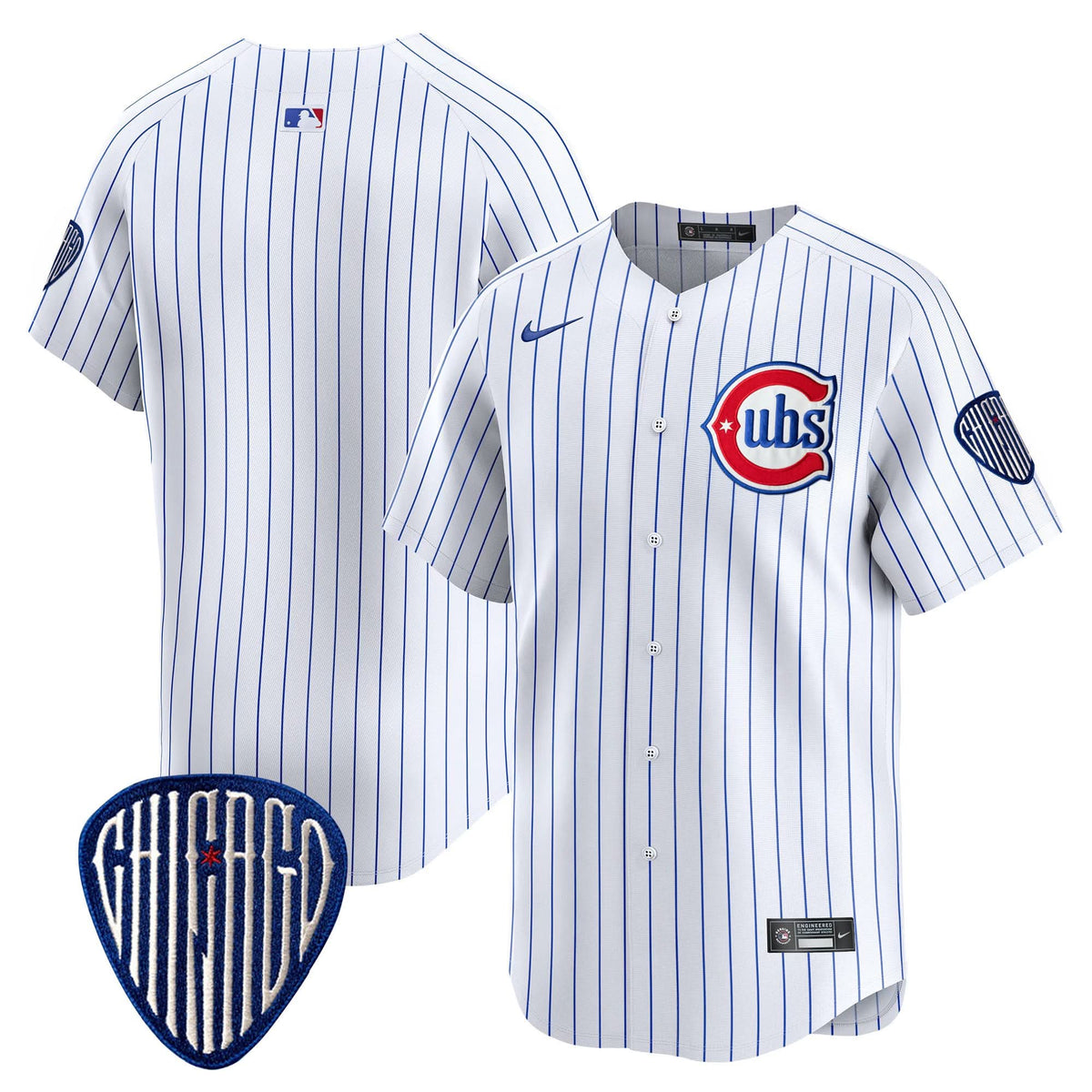 Chicago Cubs Blue Alternate Vapor Premier Limited Jersey - Stitched