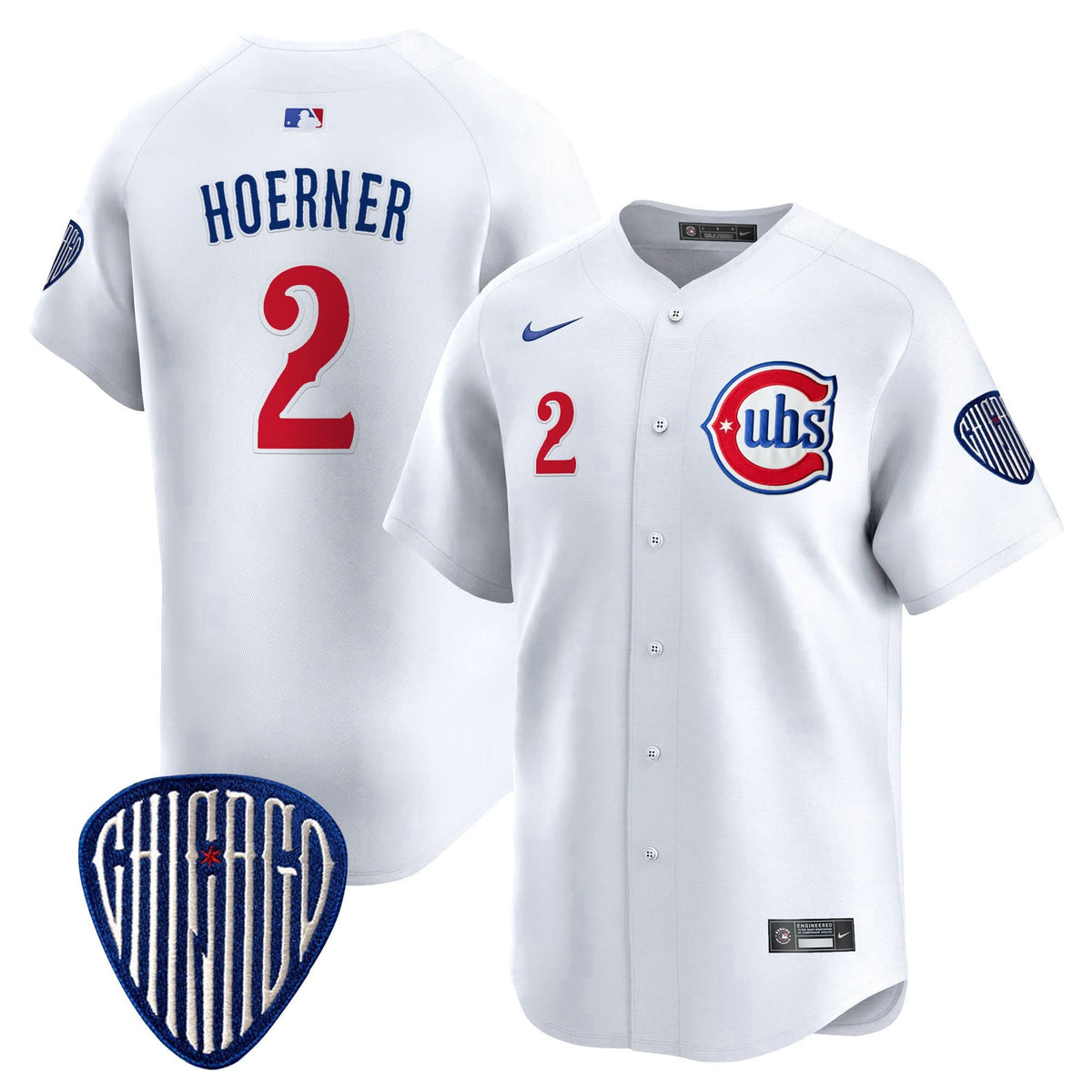Chicago Cubs Blue Alternate Vapor Premier Limited Jersey - Stitched
