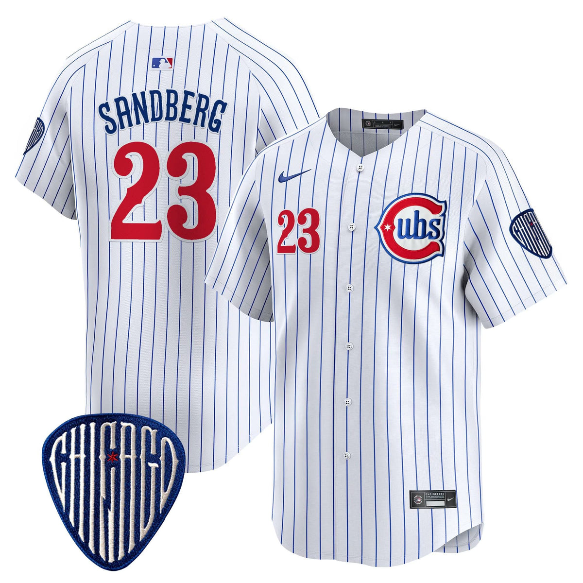 Chicago Cubs Blue Alternate Vapor Premier Limited Jersey - Stitched