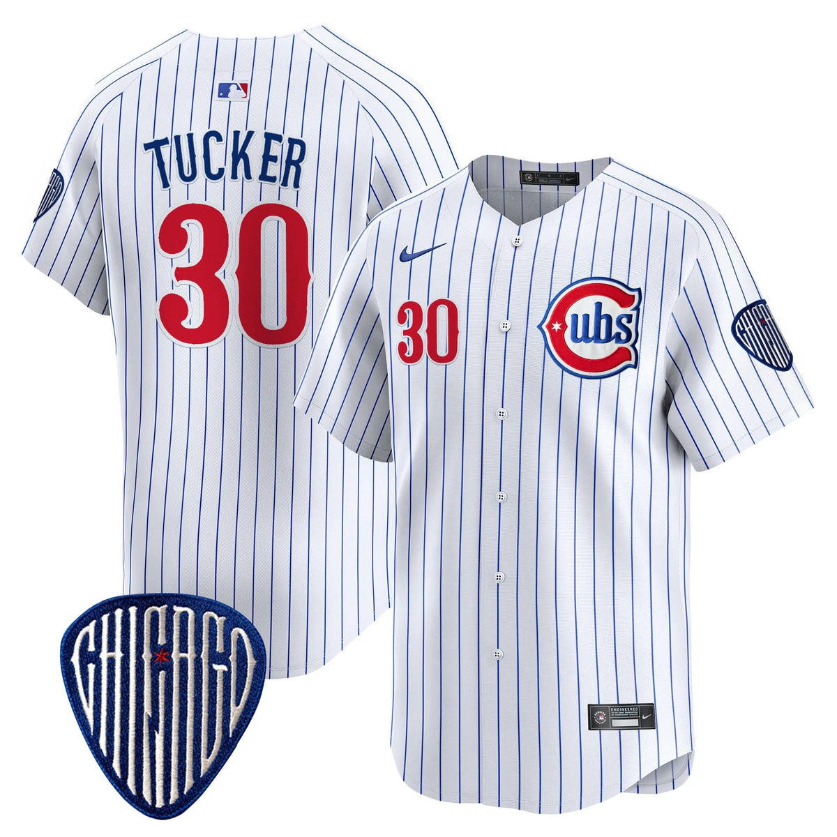 Chicago Cubs Blue Alternate Vapor Premier Limited Jersey - Stitched