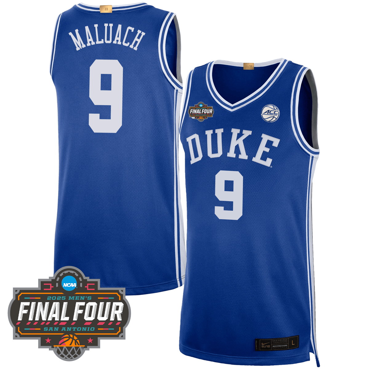 Duke Blue Devils Basketball 24/25 Jersey - Final Four Patch