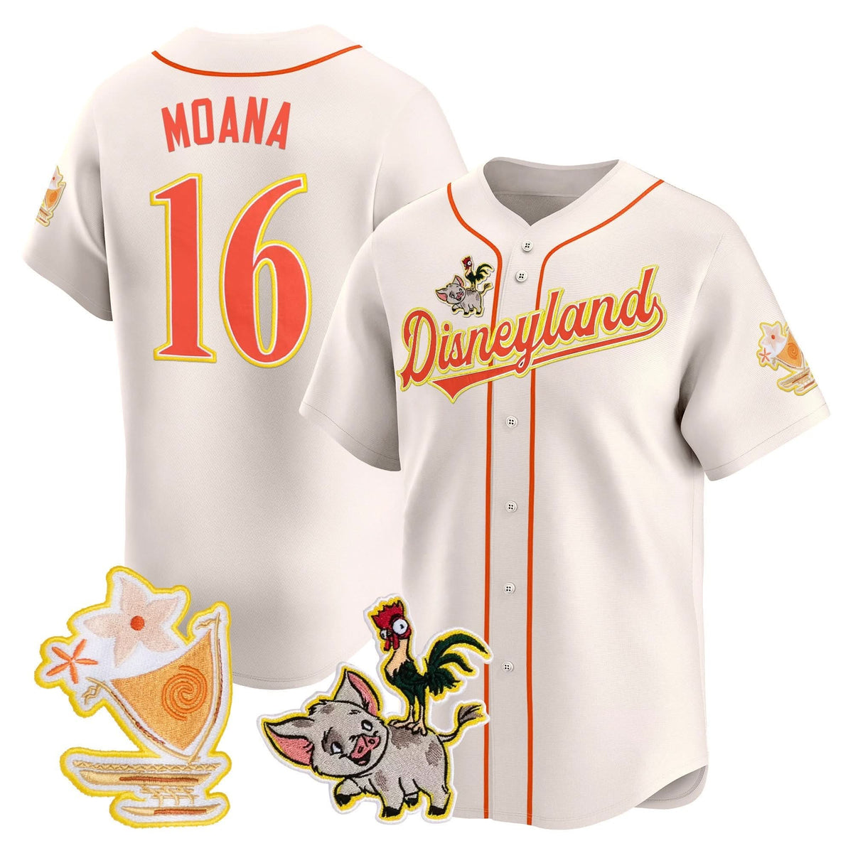 Unisex DN Princess Vapor Baseball Jersey - Stitched-Cuztomshoes