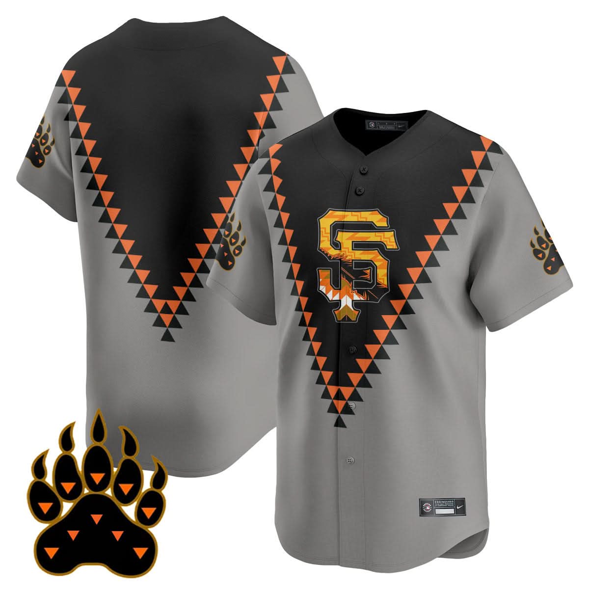 San Francisco Giants Native American Heritage Jersey - Stitched