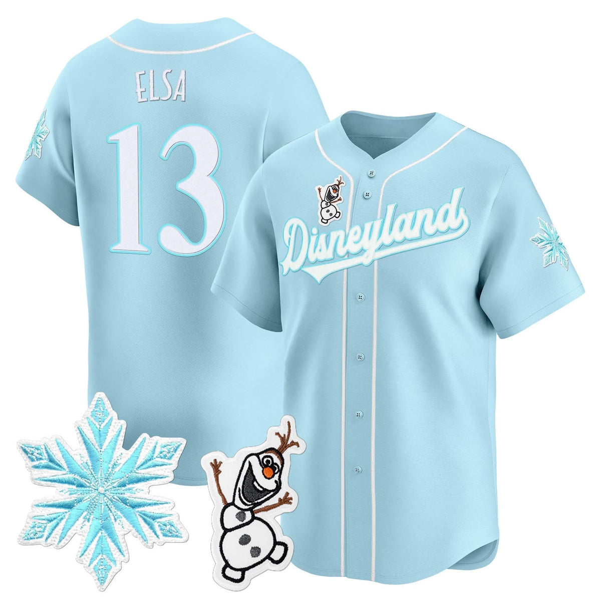 Unisex DN Princess Vapor Baseball Jersey - Stitched-Cuztomshoes