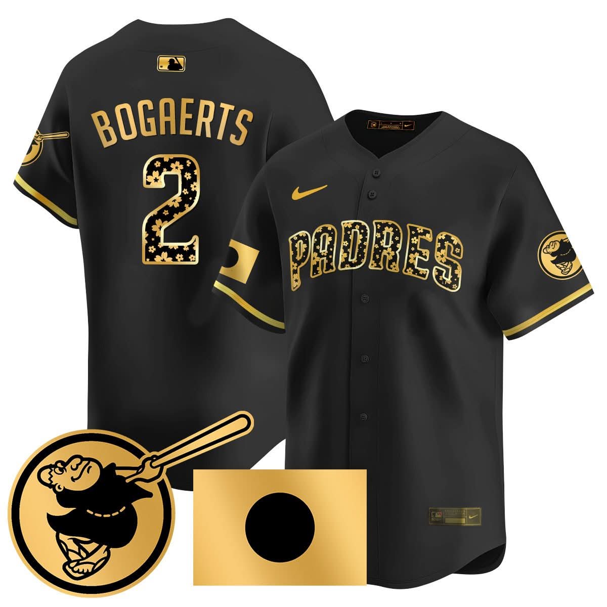 San Diego Padres Japanese Heritage Jersey - Stitched