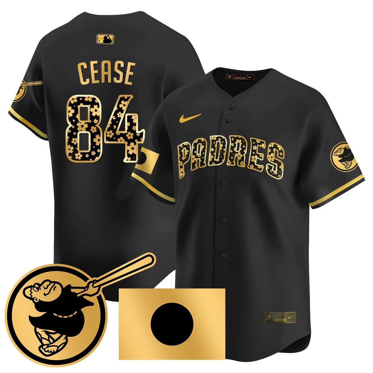 San Diego Padres Japanese Heritage Jersey - Stitched