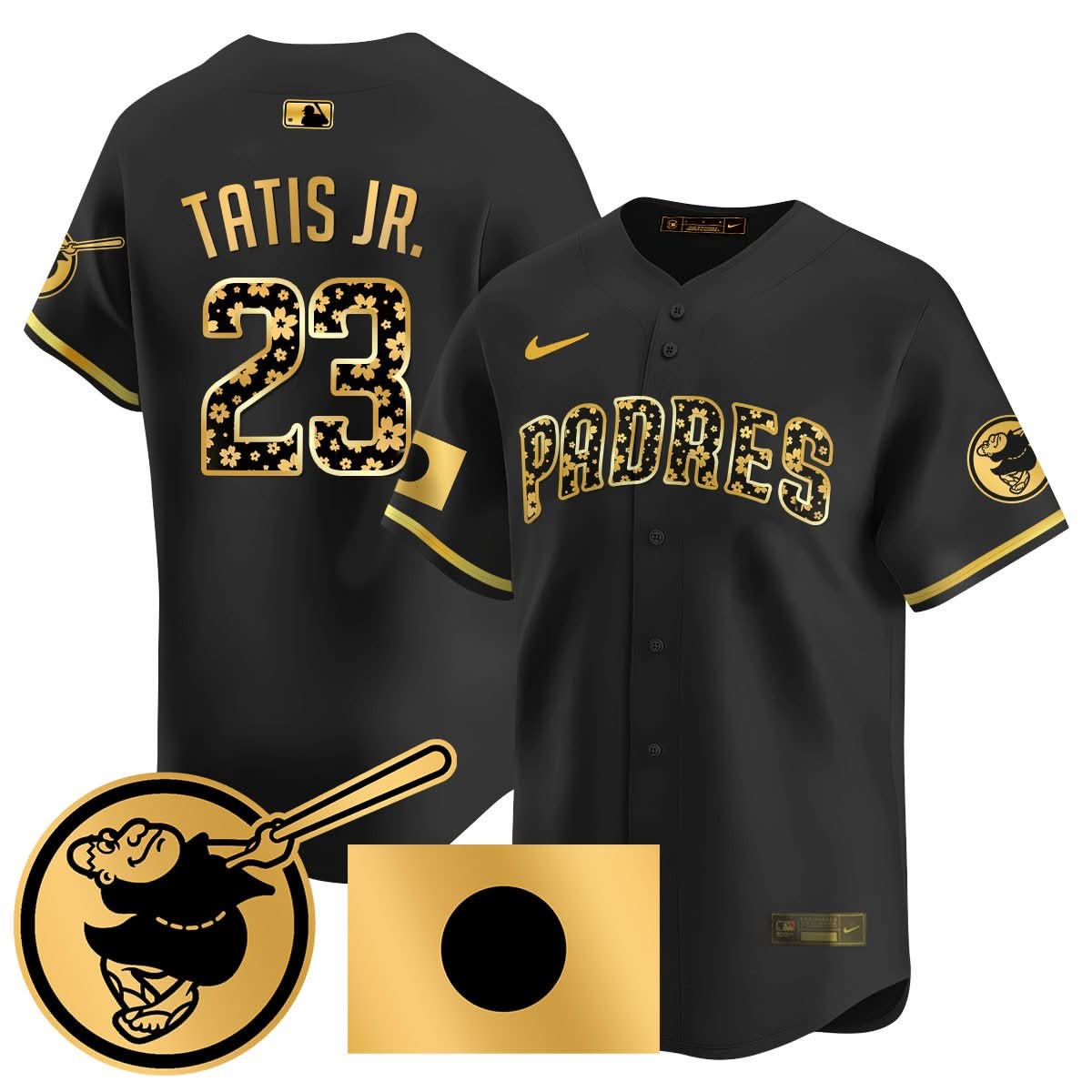 San Diego Padres Japanese Heritage Jersey - Stitched