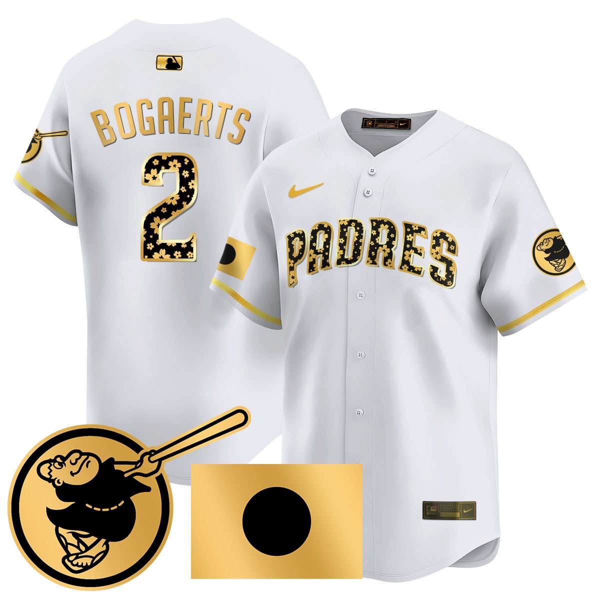 San Diego Padres Japanese Heritage Jersey - Stitched