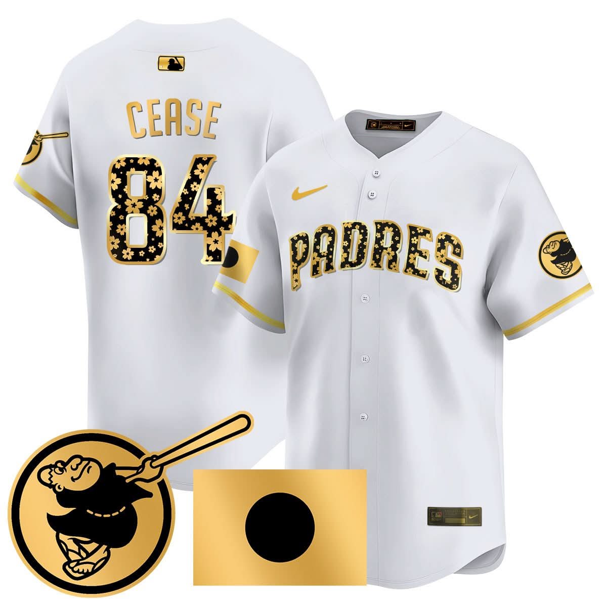 San Diego Padres Japanese Heritage Jersey - Stitched