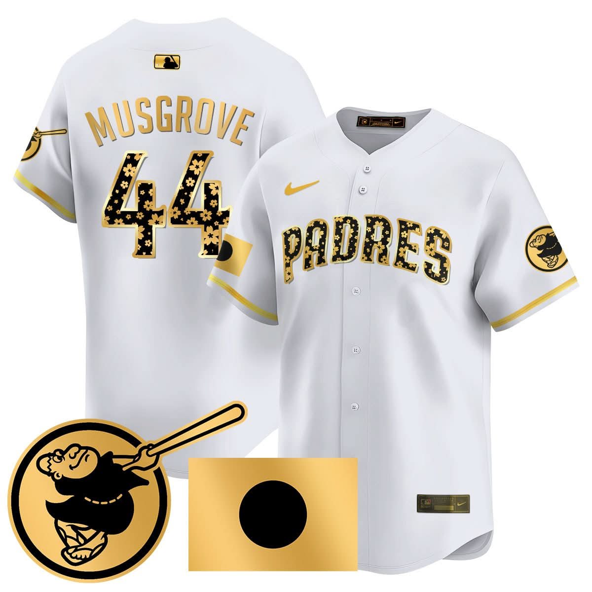 San Diego Padres Japanese Heritage Jersey - Stitched