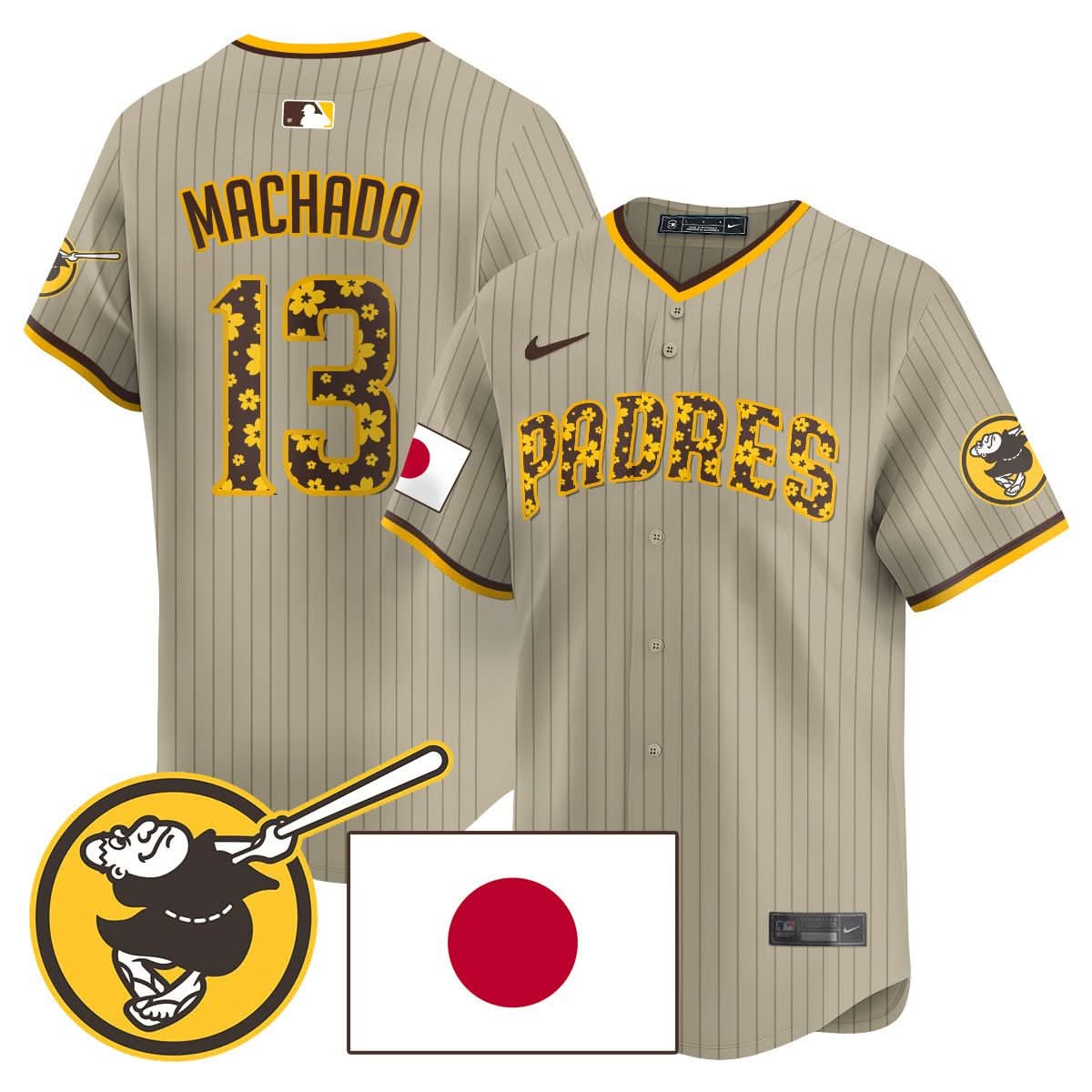 San Diego Padres Japanese Heritage Jersey - Stitched