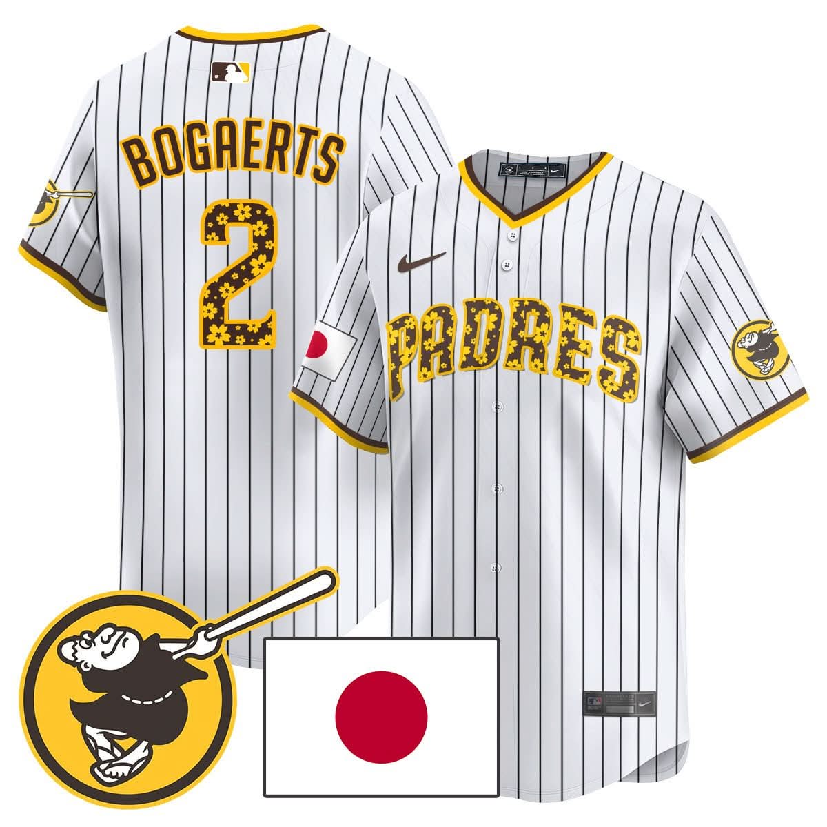 San Diego Padres Japanese Heritage Jersey - Stitched