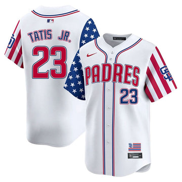 San Diego Padres Independence Day Jersey - Stitched