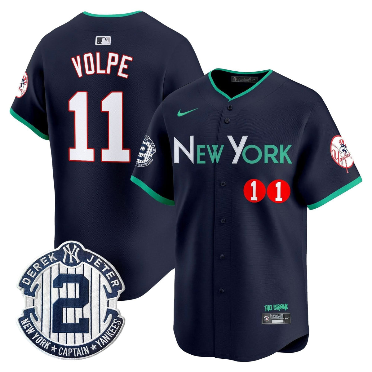 New York Yankees City Connect Vapor Premier Limited Jersey - Stitched