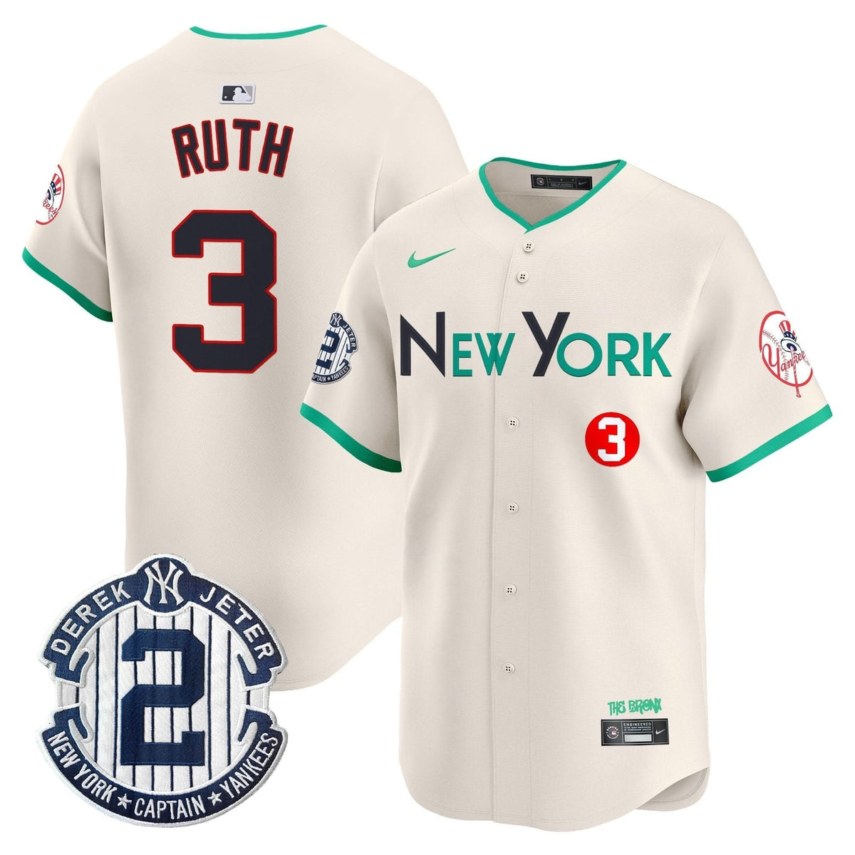 New York Yankees City Connect Vapor Premier Limited Jersey - Stitched