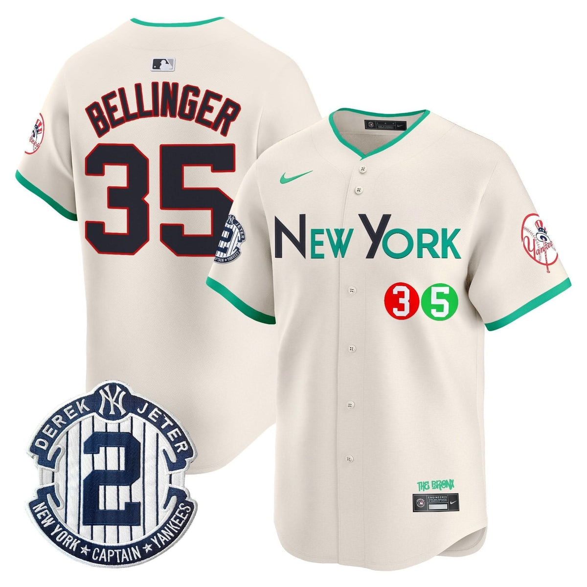 New York Yankees City Connect Vapor Premier Limited Jersey - Stitched
