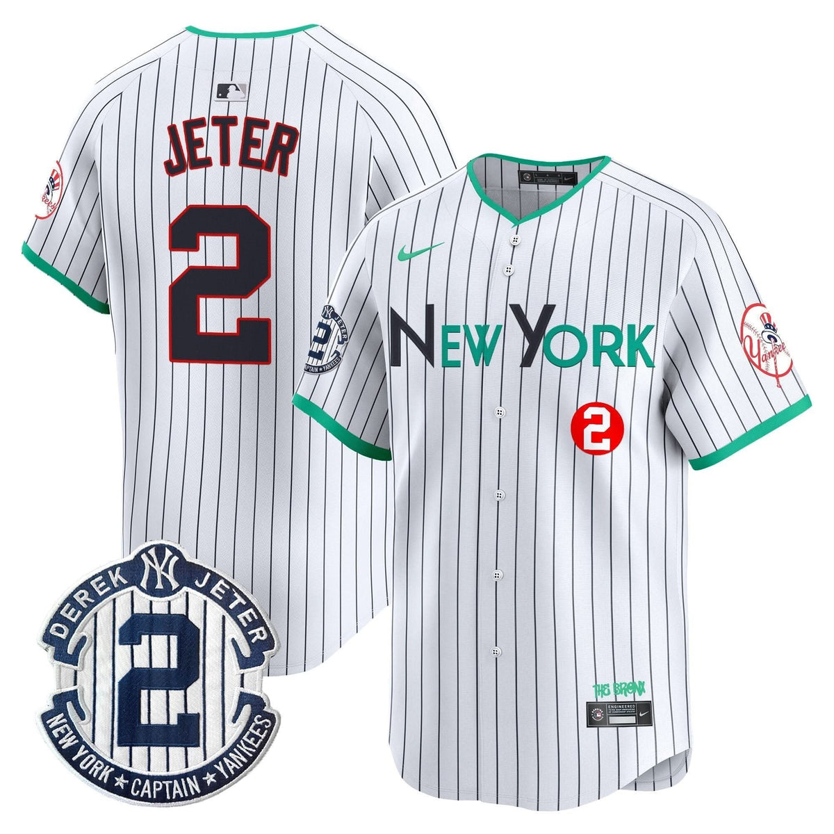 New York Yankees City Connect Vapor Premier Limited Jersey - Stitched
