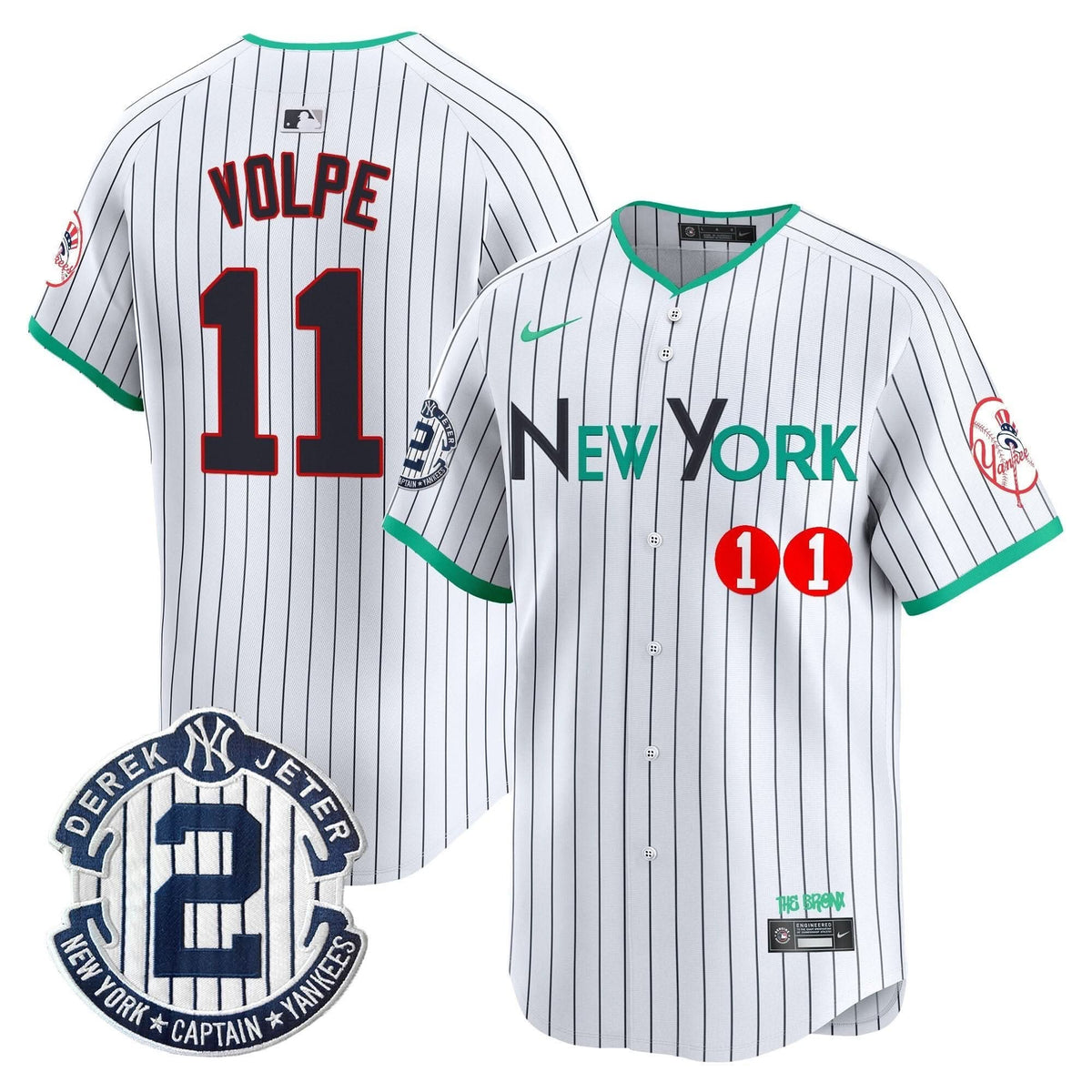 New York Yankees City Connect Vapor Premier Limited Jersey - Stitched