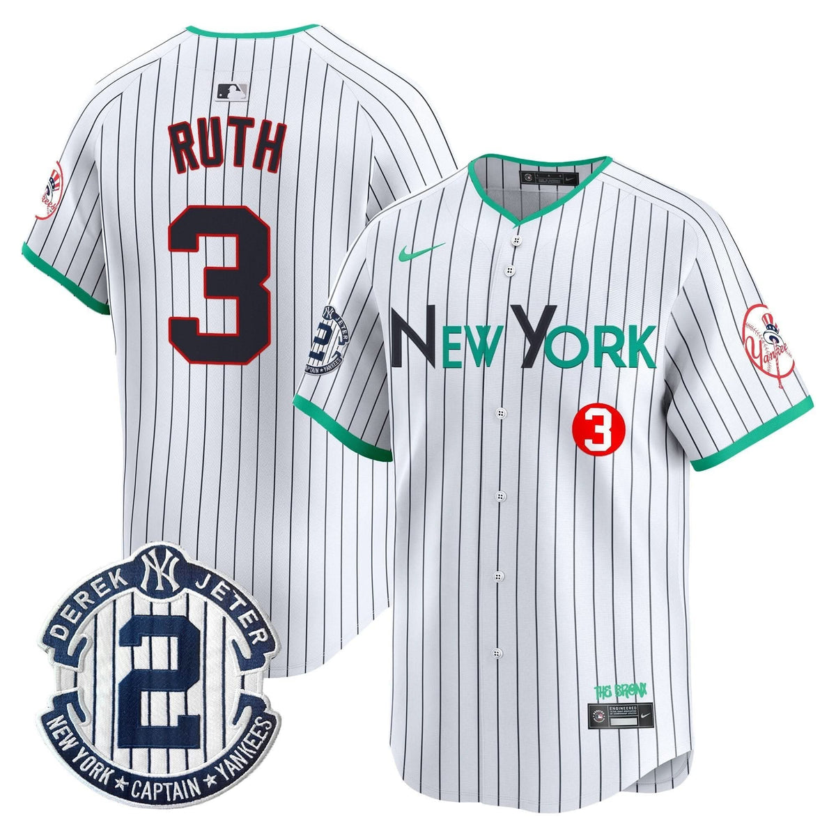 New York Yankees City Connect Vapor Premier Limited Jersey - Stitched