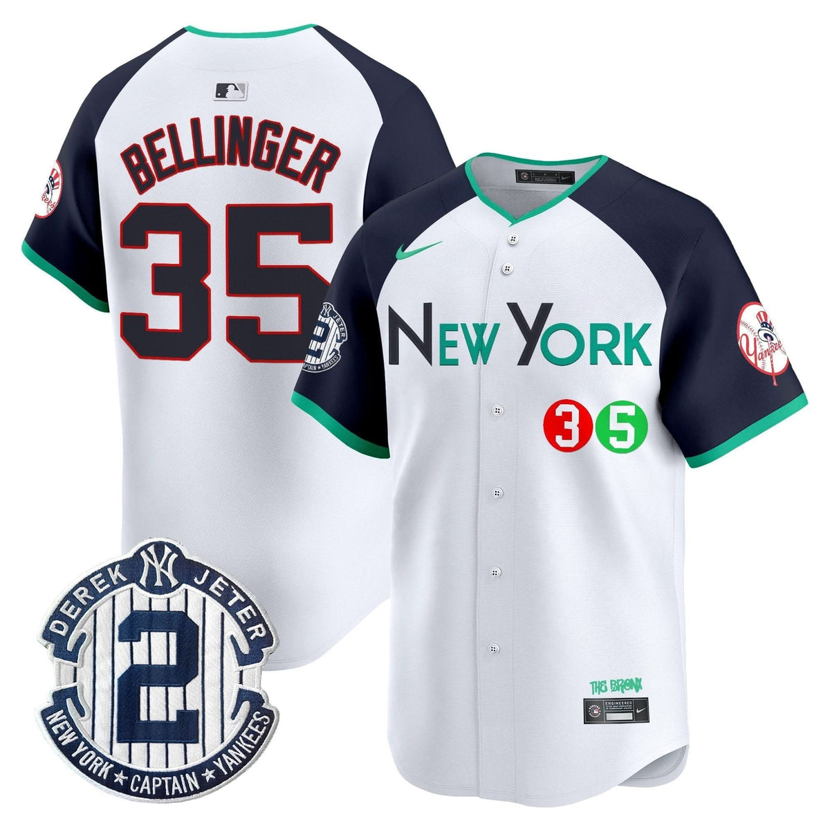 New York Yankees City Connect Vapor Premier Limited Jersey - Stitched