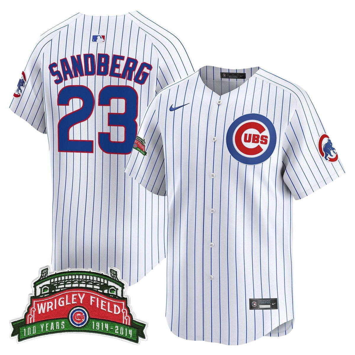 Chicago Cubs Wrigley Field Style Vapor Premier Limited Jersey - Stitched
