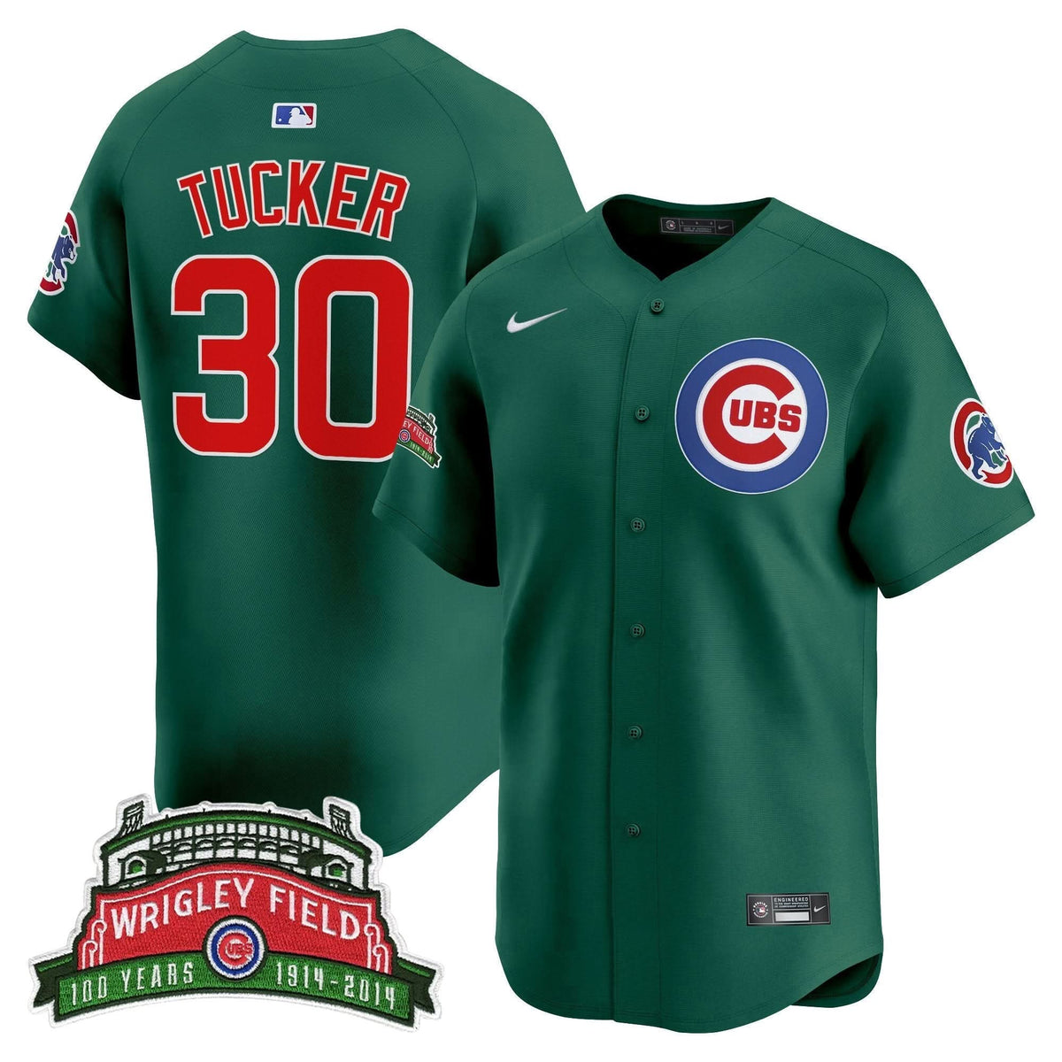 Chicago Cubs Wrigley Field Style Vapor Premier Limited Jersey - Stitched