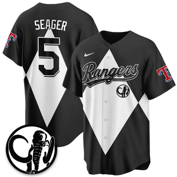 Texas Rangers Power Rangers Limited Jersey - Stitched-Cuztomshoes