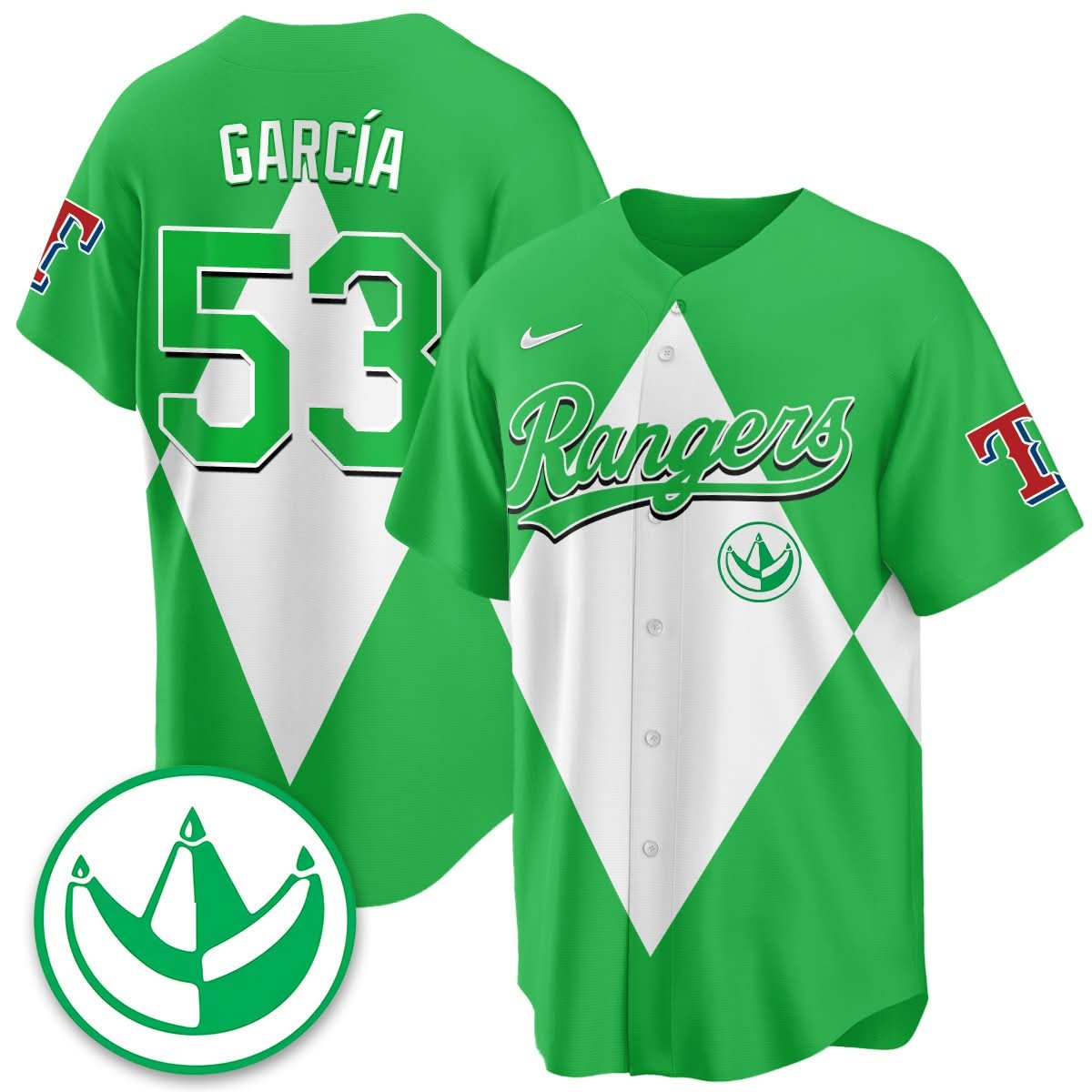 Texas Rangers Power Rangers Limited Jersey - Stitched-Cuztomshoes