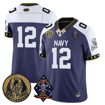 Navy Midshipmen Lacrosse Jolly Rogers Vapor Limited Jersey