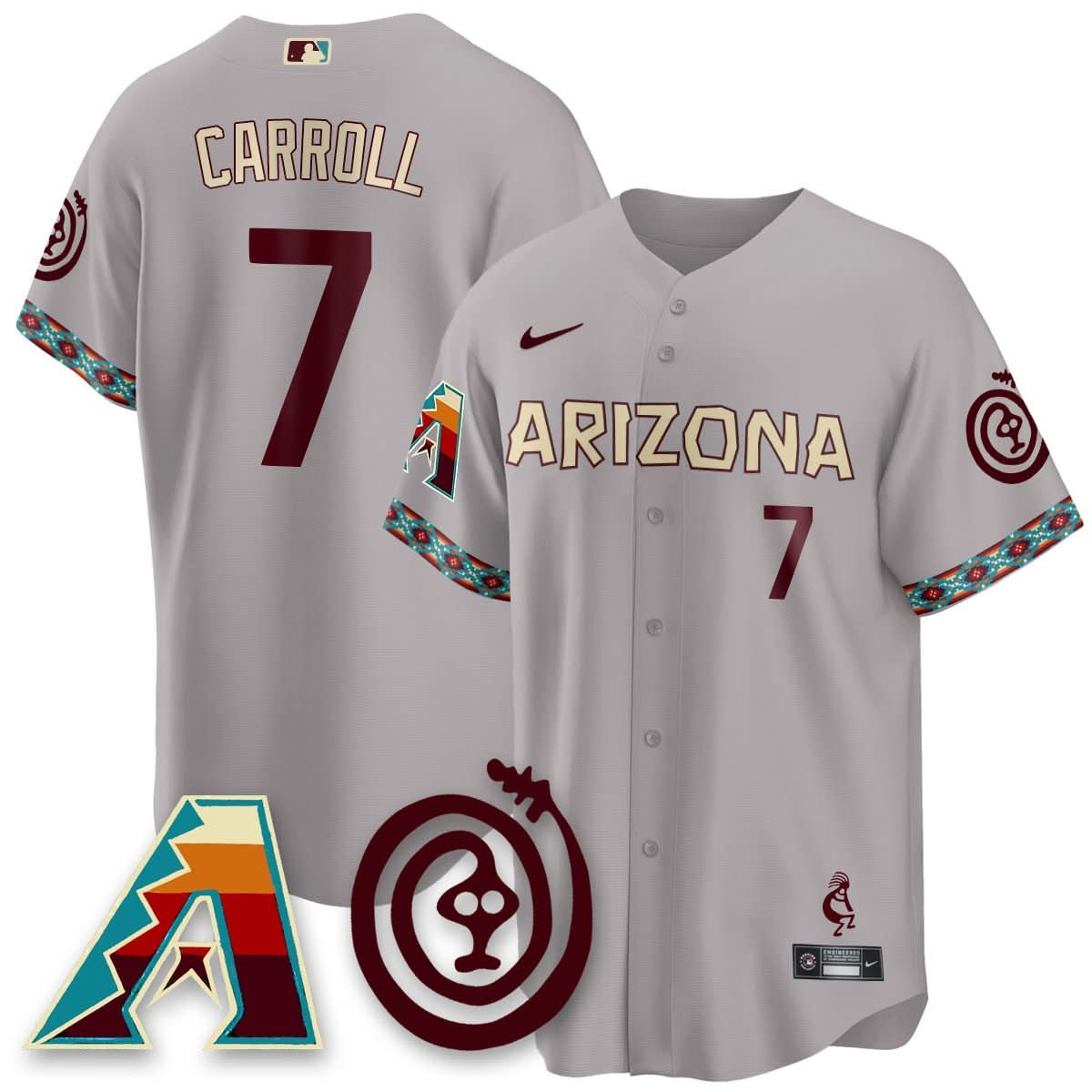 Arizona Diamondbacks City Connect Concept Jersey V2 - Stitched