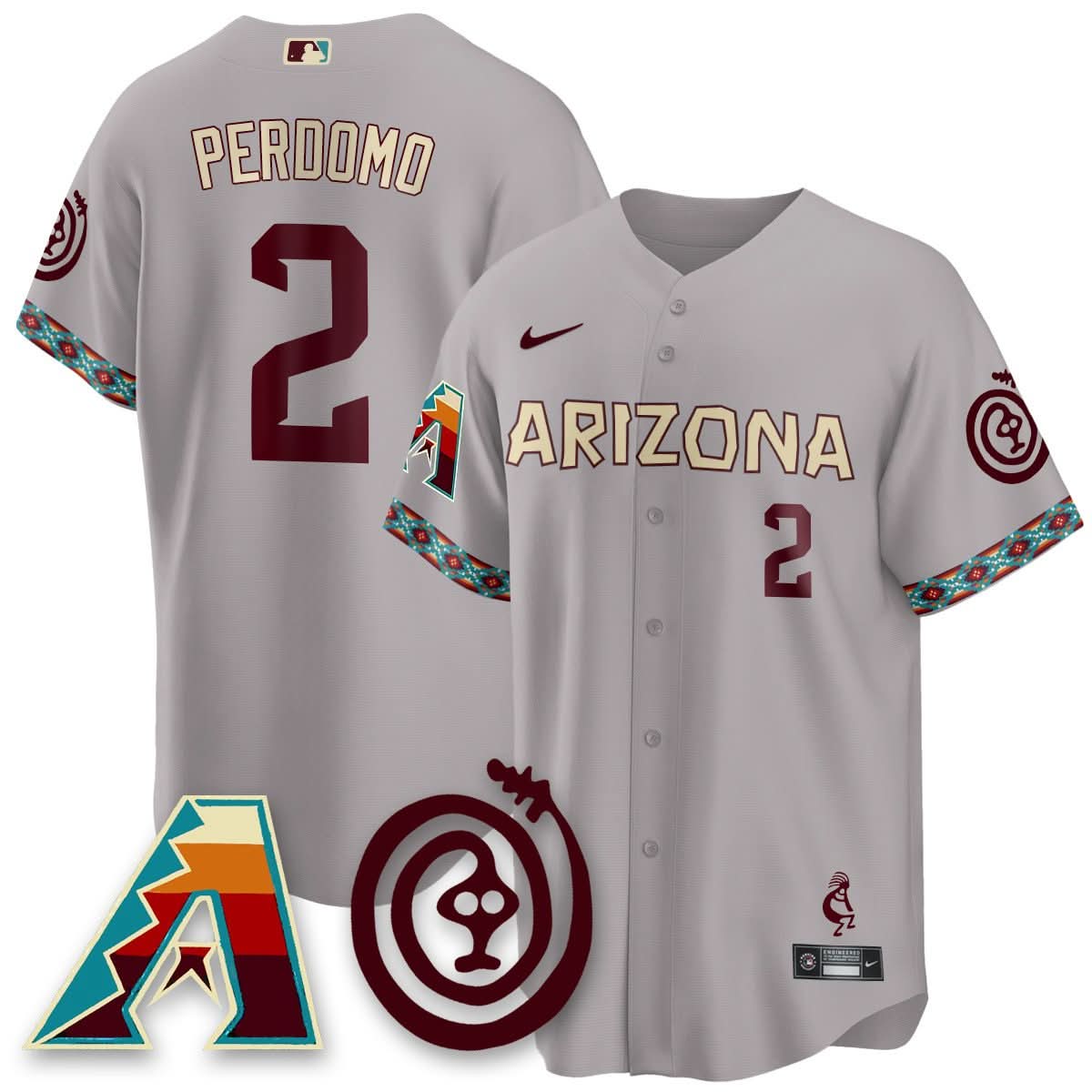 Arizona Diamondbacks City Connect Concept Jersey V2 - Stitched