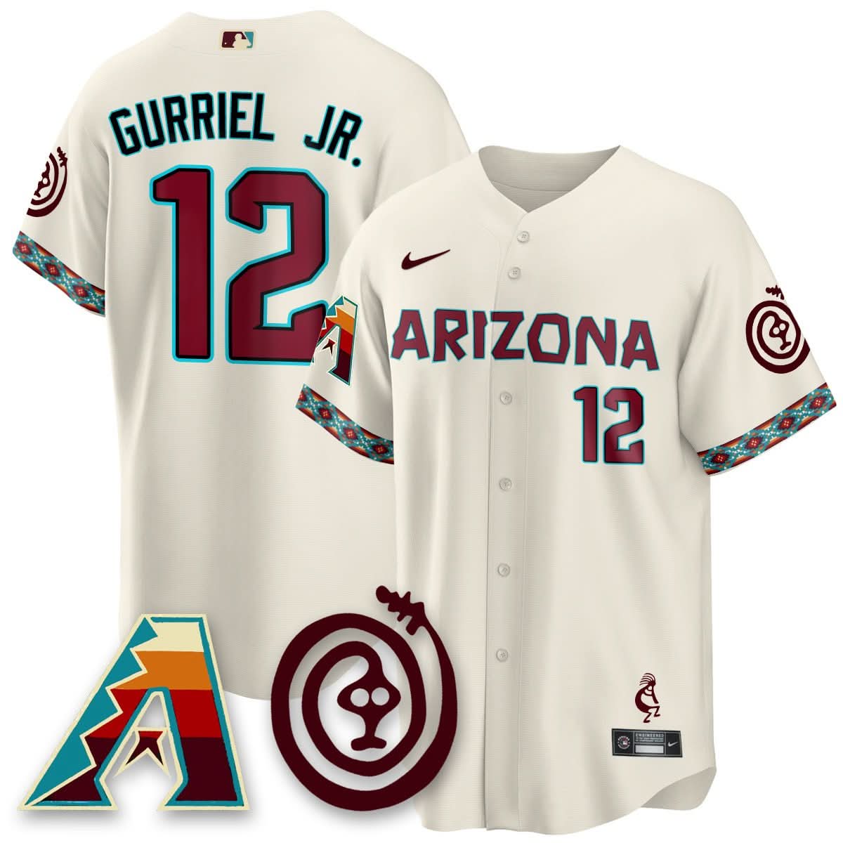 Arizona Diamondbacks City Connect Concept Jersey V2 - Stitched