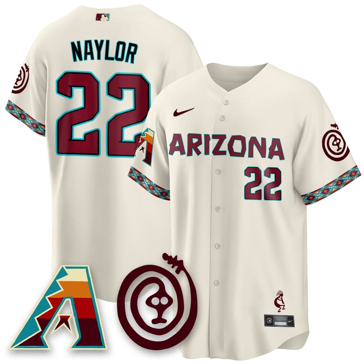 Arizona Diamondbacks City Connect Concept Jersey V2 - Stitched