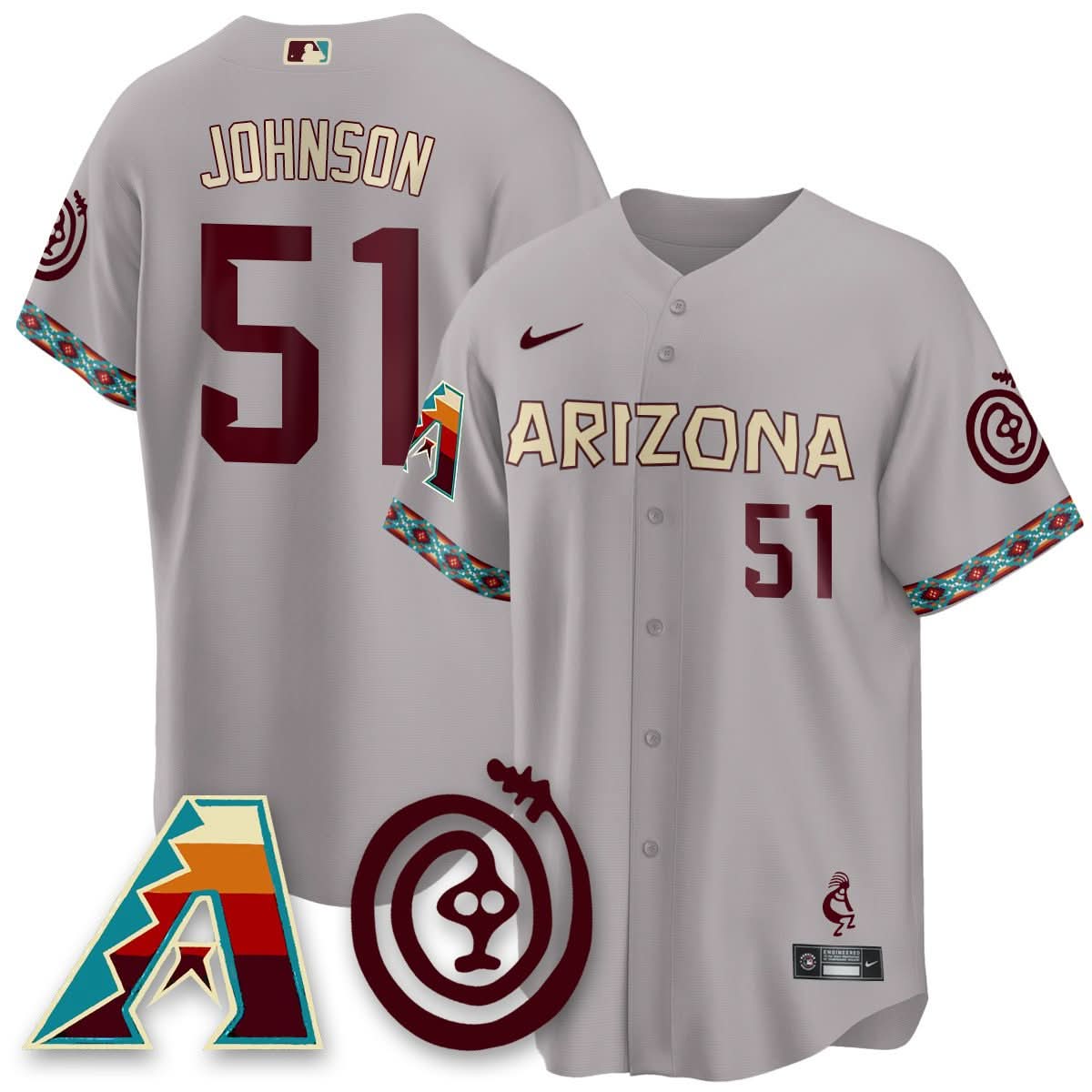 Arizona Diamondbacks City Connect Concept Jersey V2 - Stitched