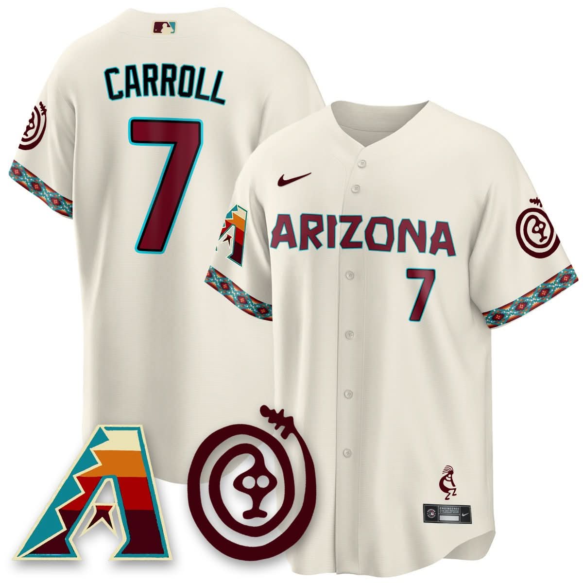 Arizona Diamondbacks City Connect Concept Jersey V2 - Stitched