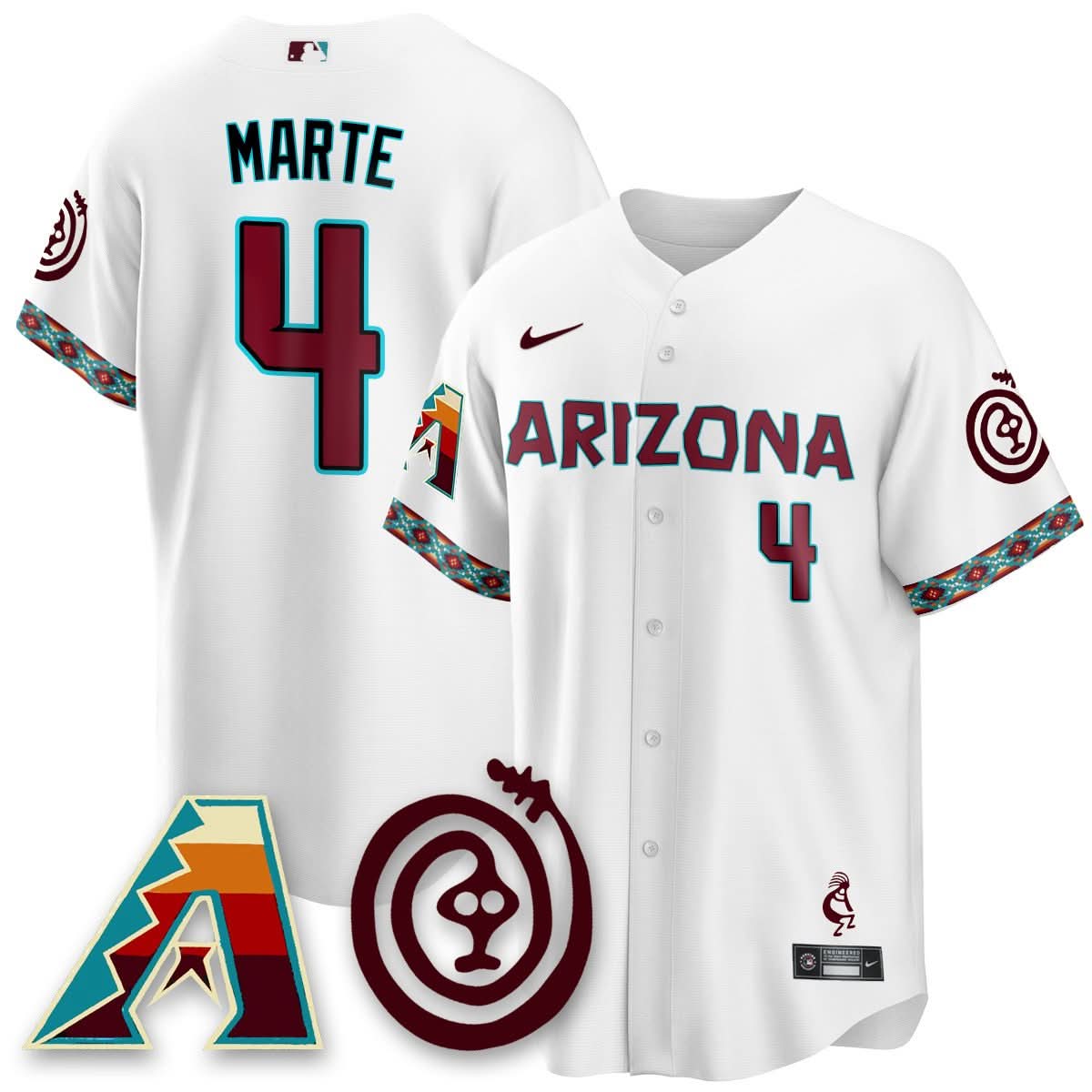 Arizona Diamondbacks City Connect Concept Jersey V2 - Stitched