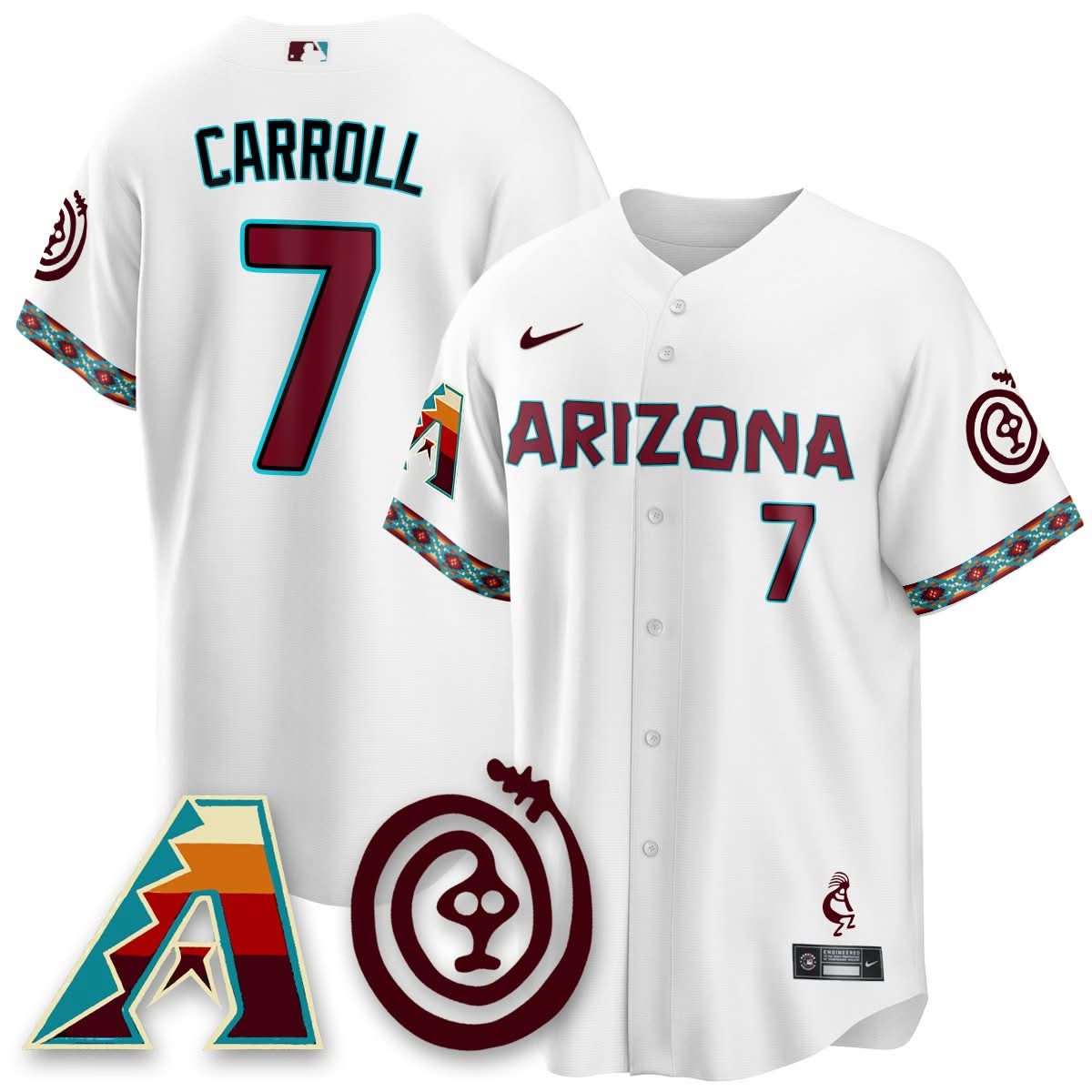 Arizona Diamondbacks City Connect Concept Jersey V2 - Stitched
