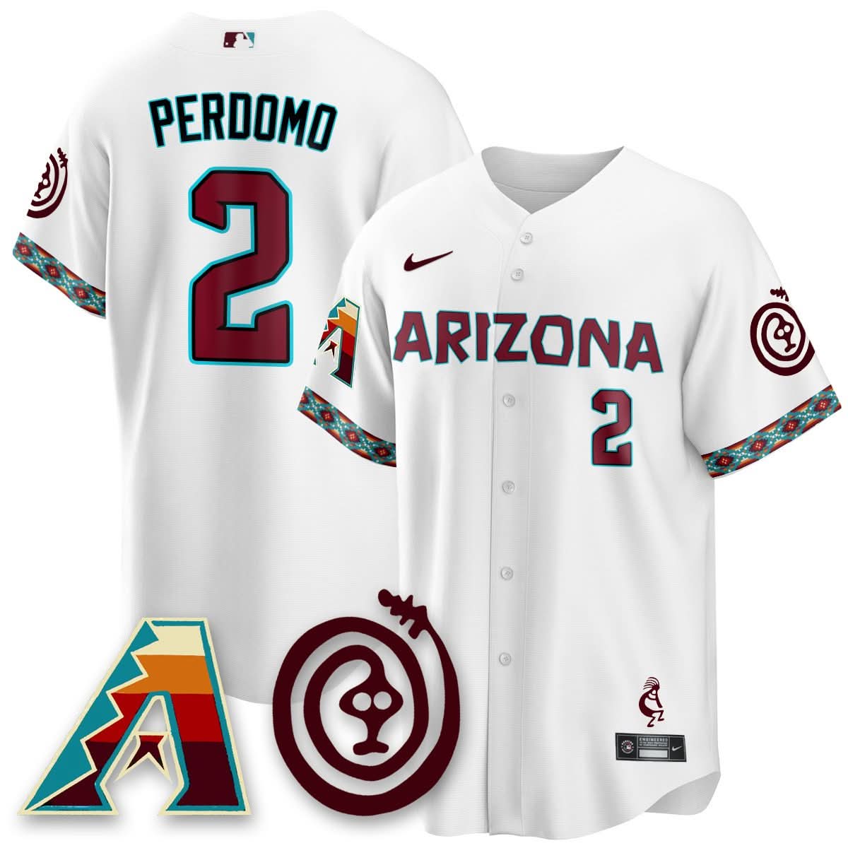 Arizona Diamondbacks City Connect Concept Jersey V2 - Stitched