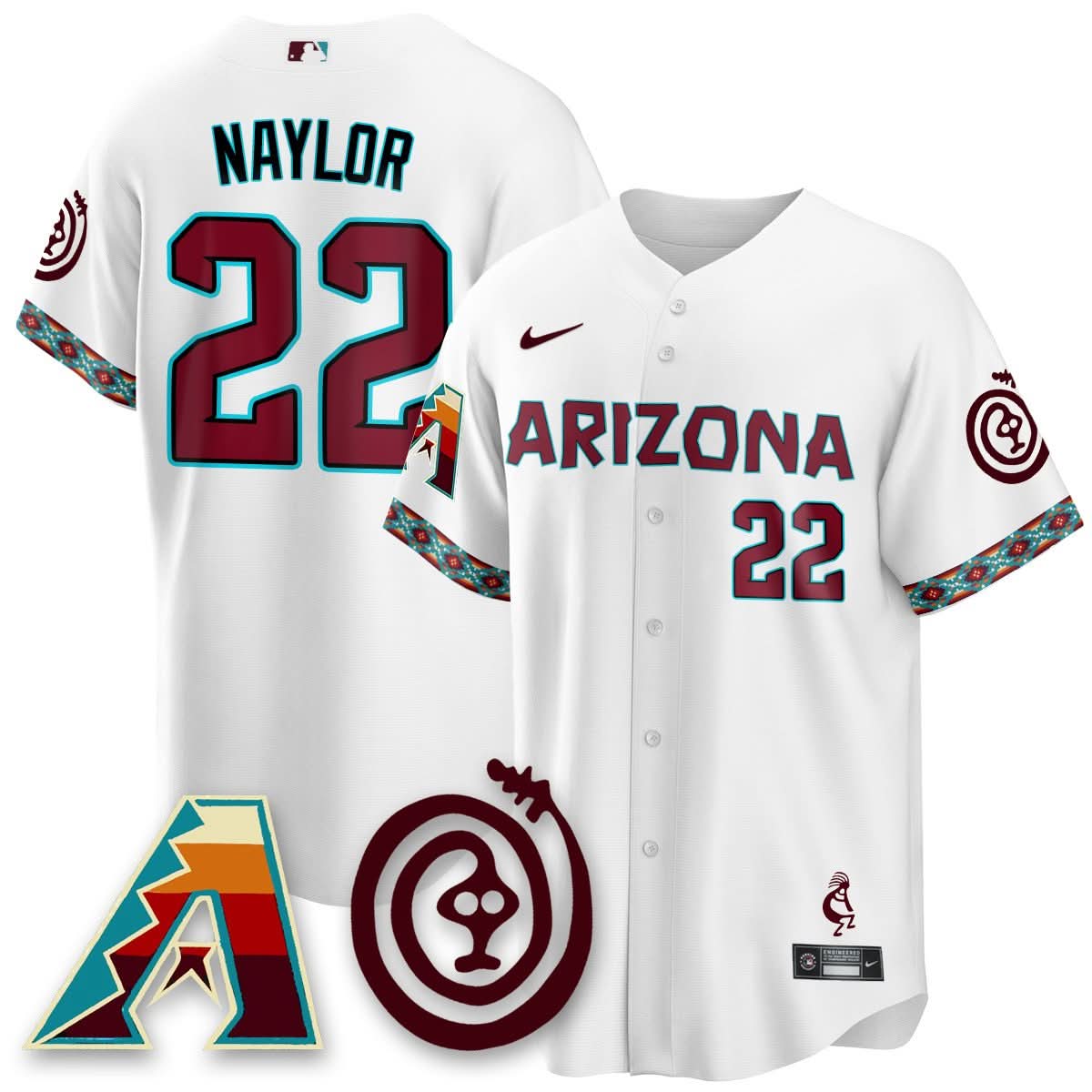 Arizona Diamondbacks City Connect Concept Jersey V2 - Stitched