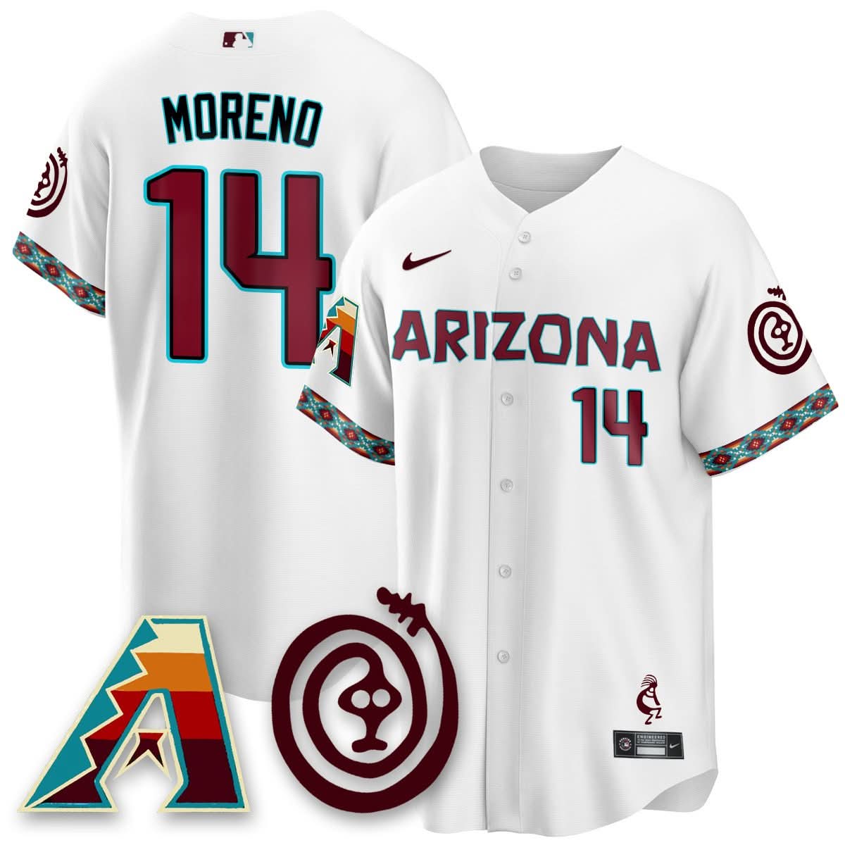 Arizona Diamondbacks City Connect Concept Jersey V2 - Stitched