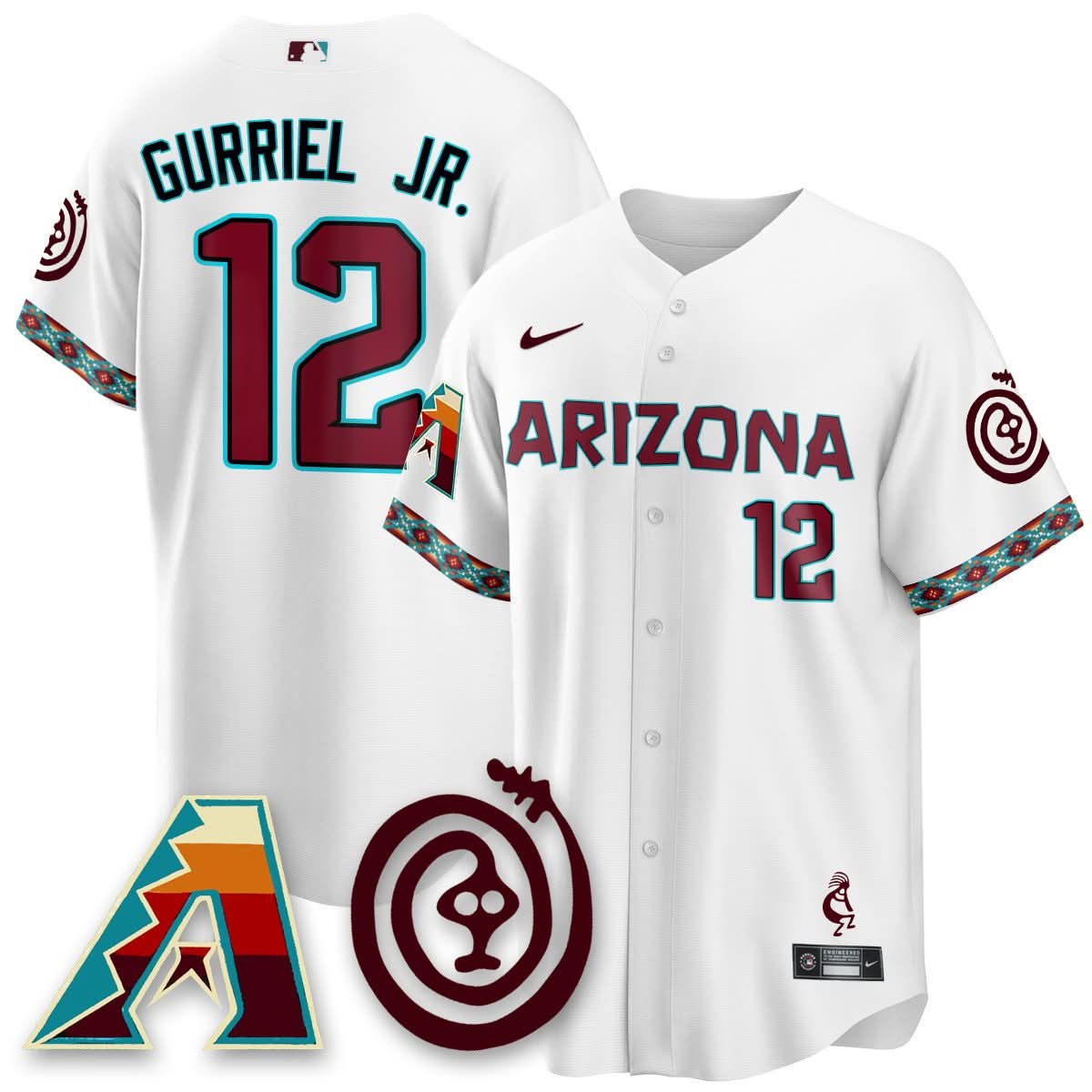 Arizona Diamondbacks City Connect Concept Jersey V2 - Stitched