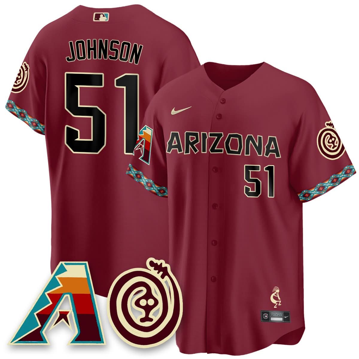 Arizona Diamondbacks City Connect Concept Jersey V2 - Stitched